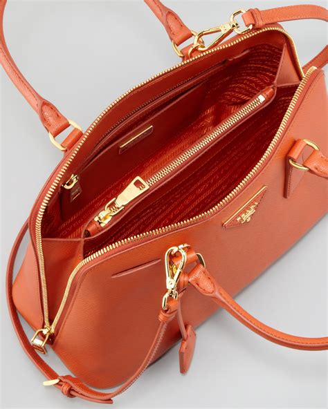 prada saffiano bag orange|prada saffiano shoulder bag review.